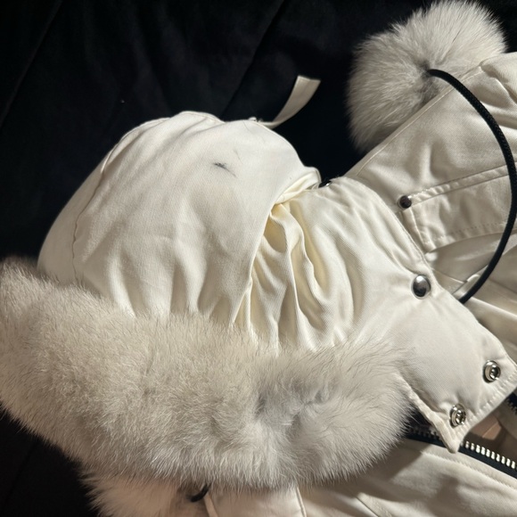 Moose knuckle shearling bomber jacket. - Picture 5 of 10